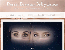 Tablet Screenshot of ddbellydance.com.au